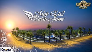 MAP PULAU JAWA ETS2 INDONESIA 37 KOTA JATIM JATENG GRATIS !! | TUTORIAL DOWNLOAD MAP ETS2