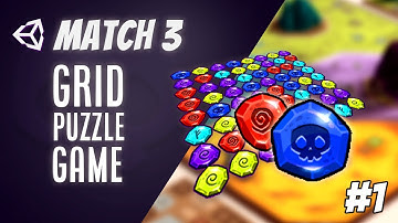 Match 3 Candy Crush Game in Unity (Part 1)