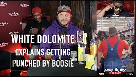 White Dolomite on how he got Punched by BOOSIE during a Prank "Calling him a Boy"