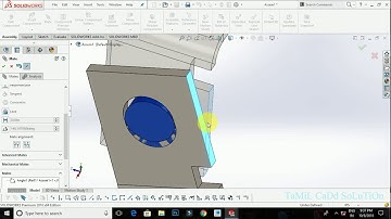 Solidworks Drawing Alternate Position View Tutorial -- Tamil