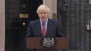 UK PM Boris Johnson says it's too early to relax lockdown