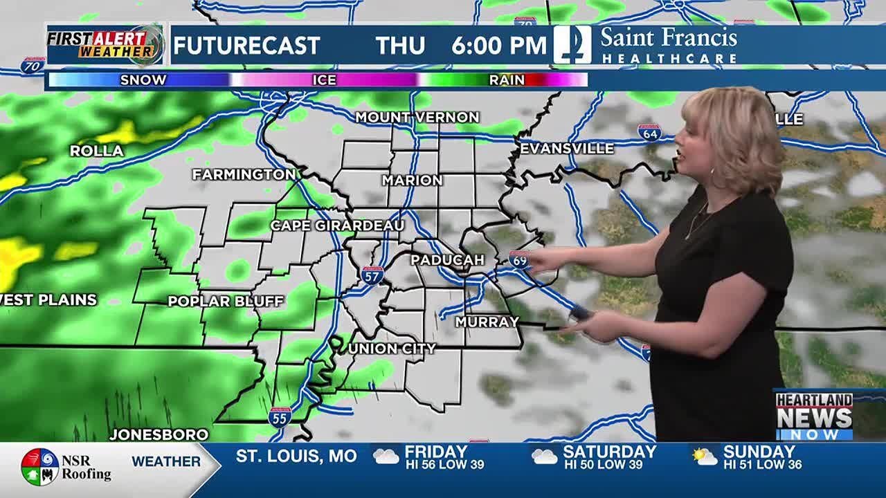 First Alert: Temps in the 60s on Friday - YouTube