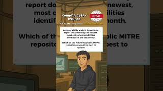 CompTIA CySA+ (CS0-003) Exam-Style Practice Question 2026