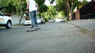 longboard freestyle (gravity hypercarve 47)
