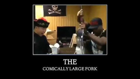 The Comically Large Fork