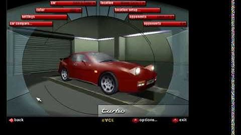 NFS Porsche Unleashed in VMWare Player: 944 Turbo