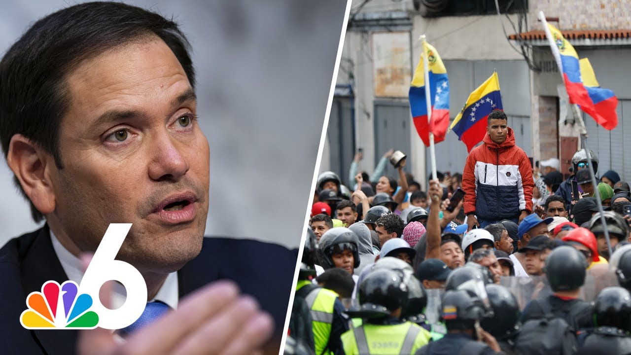 Sen. Marco Rubio on tensions in Venezuela as calls for military support ...