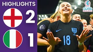 COMEBACK! England vs Italy (2-1) Highlights | UEFA Women’s Euro 2025