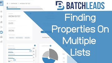 Batch Leads Tutorial: Finding Properties on Multiple Lists