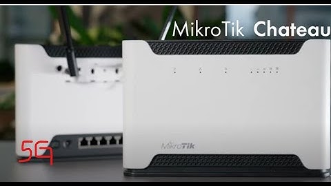 Chateau 5G | Ultimate home AP Ultra-fast LTE/5G | 5G ROUTER FROM MIKROTIK/LMT | MikroTik LMT LTE18
