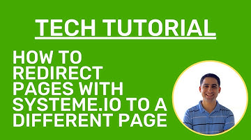 How to redirect pages with systeme.io to a different page 🔥