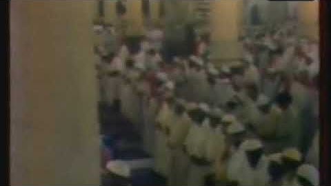 من الاية 97 الى اخر سورة الاسراء تلاوة الشيخ علي جابر في الحرم المكي تراويح ليلة 16-9-1406