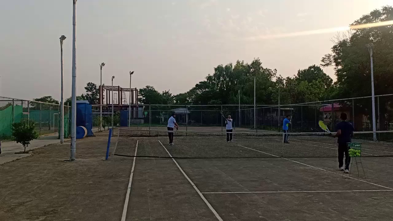 lawn tennis training badminton plyers covid19 YouTube