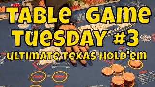 Big Side Bet Wins on Ultimate Texas Hold'em Table Games Tuesday 3 • The Jackpot Gents screenshot 5