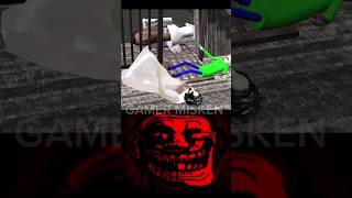 Baldi Slendera Toilet In Granny House | troll face edit 🤣 #grannygame #trolling #meme
