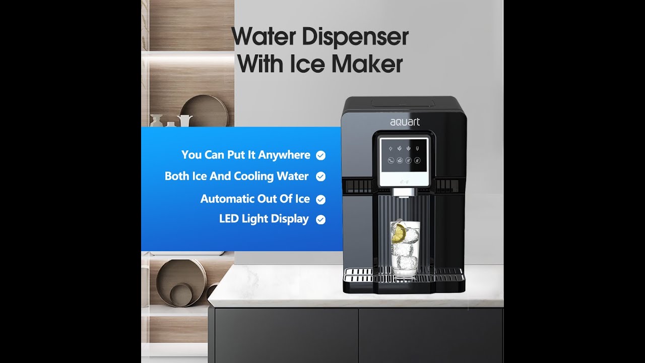 Do you use a water dispenser with ice maker inside? 2 in 1 machine
