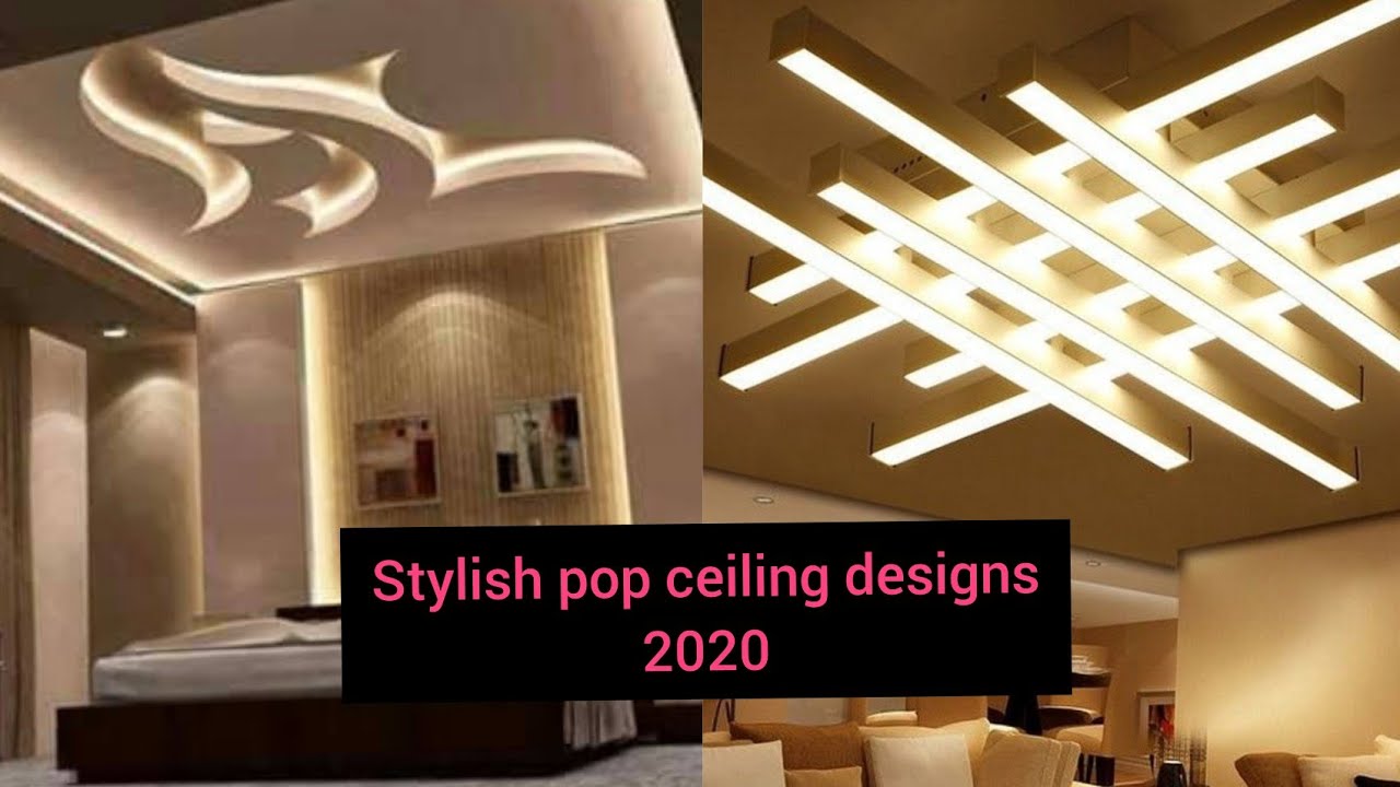 Stylish Pop Ceiling Designs 2020 YouTube