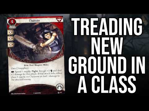 Does the Rule of Cool make Chainsaw a good card? (Arkham Card of the Week)