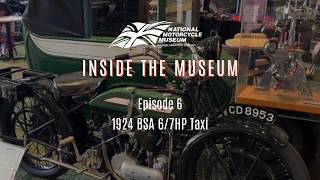 A Motorcycle… Taxi | The 1924 BSA 6/7HP