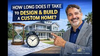 How Long Does It Really Take to Design & Build a Custom Home in Florida? | Apex Homes Florida