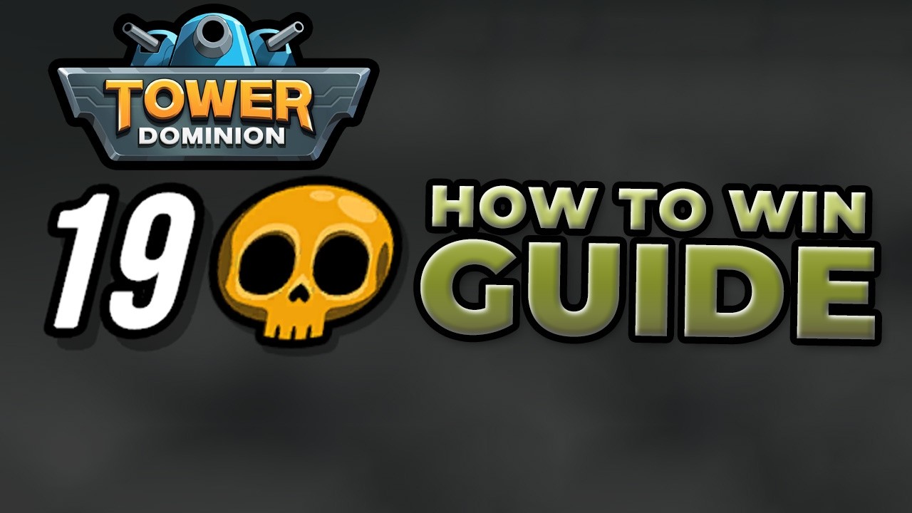 Tower Dominion guide - 100% WINRATE frontier 19 hardest difficulty