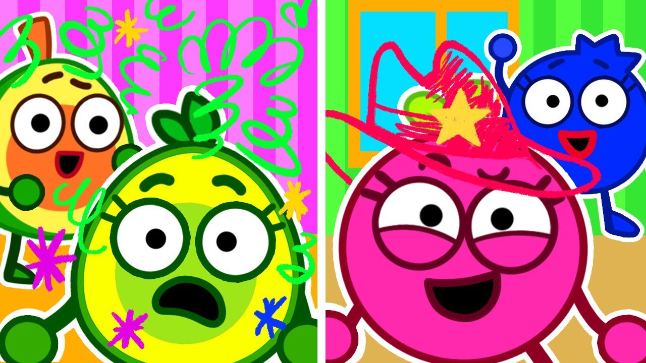 Safe FaceTalk! 📱👀 | How to Use Your Phone Safely with Pit & Penny 🥑