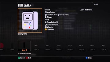 Black ops 2-Emblem Tutorial-Adventure time BMO