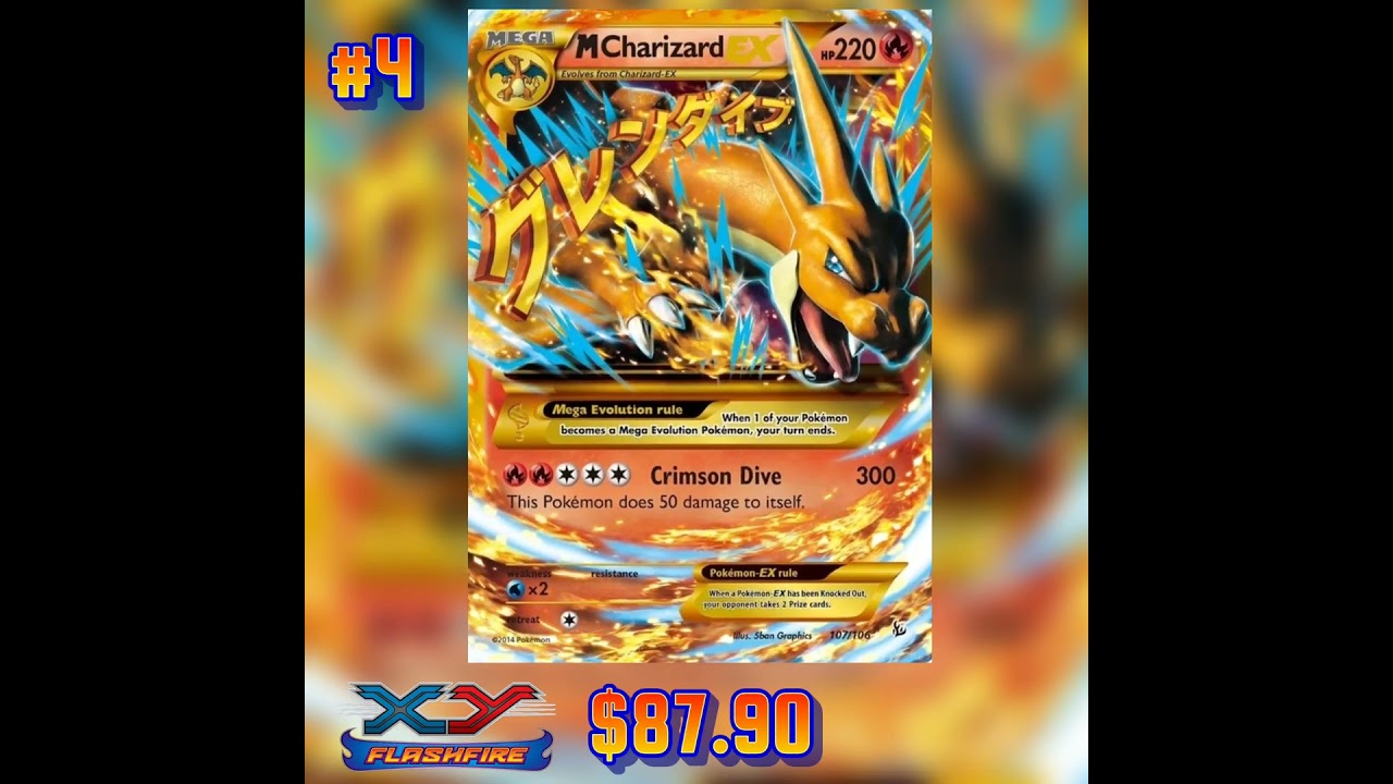 Pokémon Top 5 Flashfire Cards