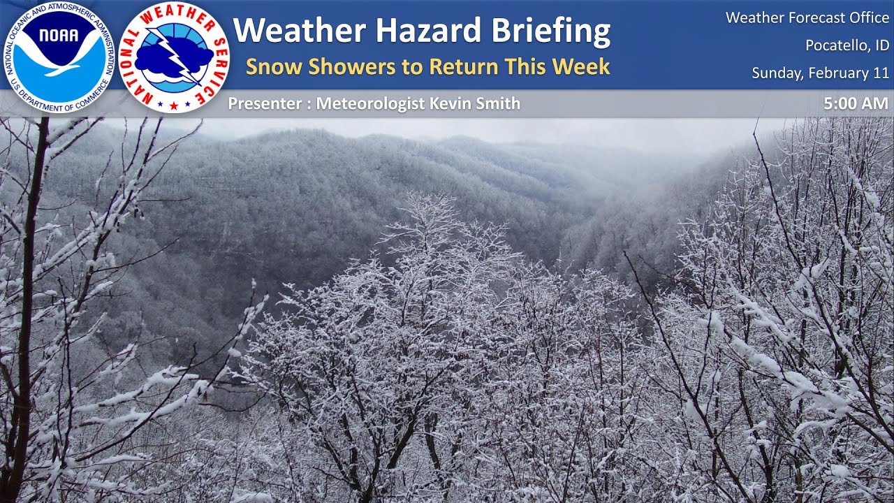 02/11/24 Hazard Briefing - Snow Showers to Return This Week - YouTube