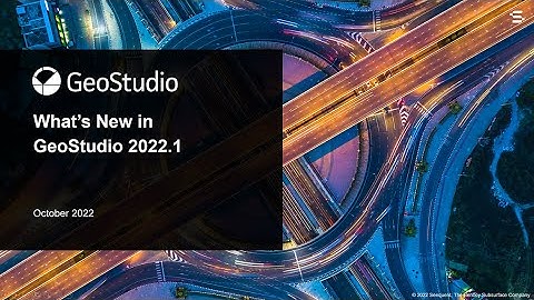 GeoStudio 2022.1 Release Video
