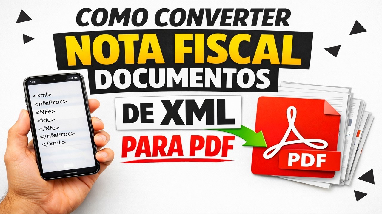 Como Converter NOTA FISCAL DOCUMENTOS de XML para PDF - YouTube