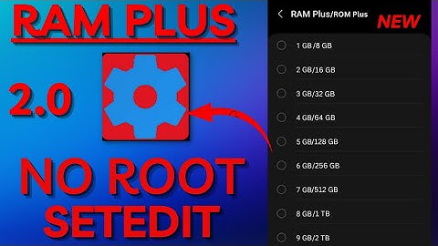 Increase Performance With Ram plus 2.0 SetEdit | Add Upto 8 GB RAM |  @Lycantweaks