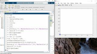 Matlab: Animation of Projectile Motion