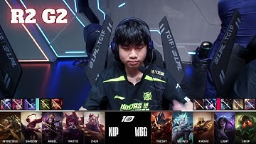 WBG vs NIP - Game 2 | Round 2 LPL Summer 2023 Playoffs | Weibo Gaming vs Ninjas in Pyjamas G2