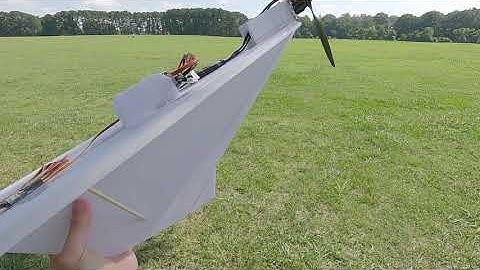 RC Vortex Lift/Slender Delta Plane - 2nd Test Flight Unedited