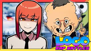 Makima vs. Mr. Boss - RAP BATTLE! - ft. Lanee & More!