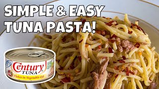 QUICK AND EASY TUNA PASTA RECIPE