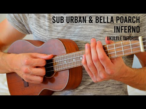 Sub Urban & Bella Poarch - INFERNO EASY Ukulele Tutorial With Chords / Lyrics