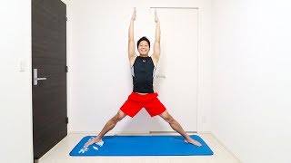 【4分O脚改善】立つだけで美脚になる！O脚X脚のみんな集合！