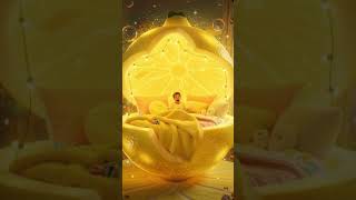 هل تقدر تنام في ليمونه👀 Can you sleep in a lemon?