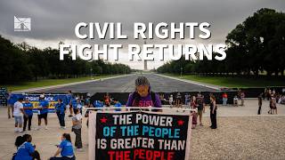 Civil rights fight returns as the March on Washington takes place