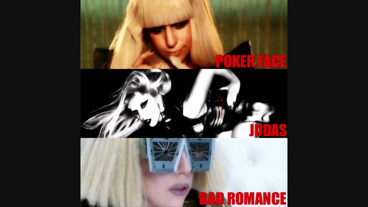 [Mashup] Poker Face vs. Judas vs. Bad Romance-Lady Gaga