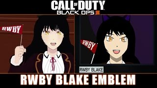 RWBY BLAKE EMBLEM - Black Ops 3 Custom Emblems