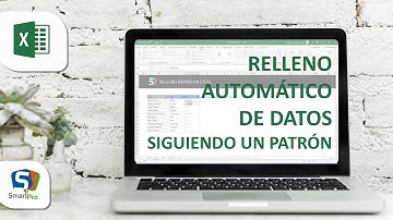 RELLENO AUTOMÁTICO DE DATOS en Excel - SMARTpro Academy