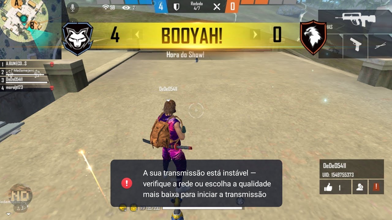 Freefire, jogadas altás ate demais . 