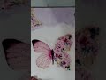 ¡ Sorprendente Truco! Cuadro de Mariposas con Servilleta, Glitter y Pasta de Relieve Cobre
