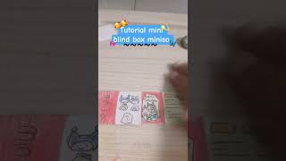 tor tor mini blind box miniso