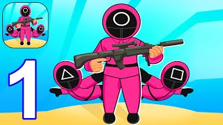 Squid Game Royale 3D - Gameplay Walkthrough Part 1 Level 1 - 12 (Android, iOS)