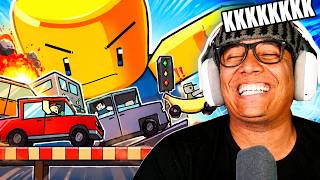 O jogo de corrida mais engraçado do Roblox acabou em puro caos! | Brace