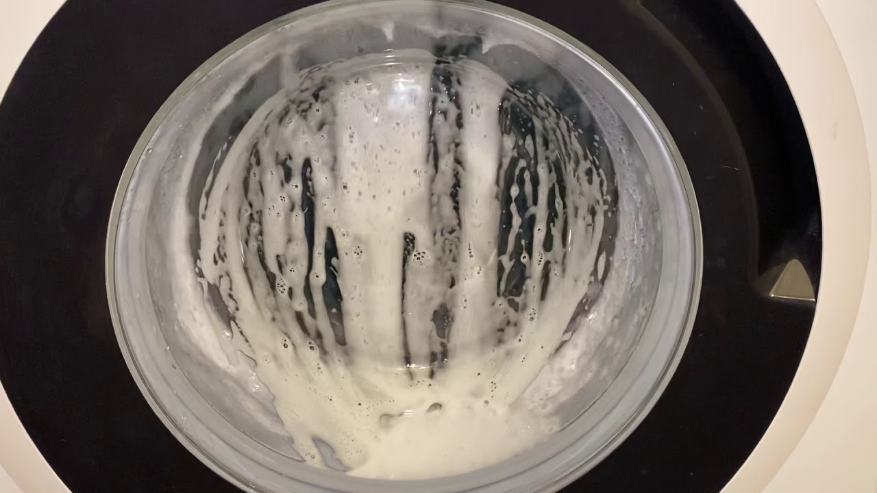 Washing machine Siemens overfilled suds Spin 😱😁 YouTube